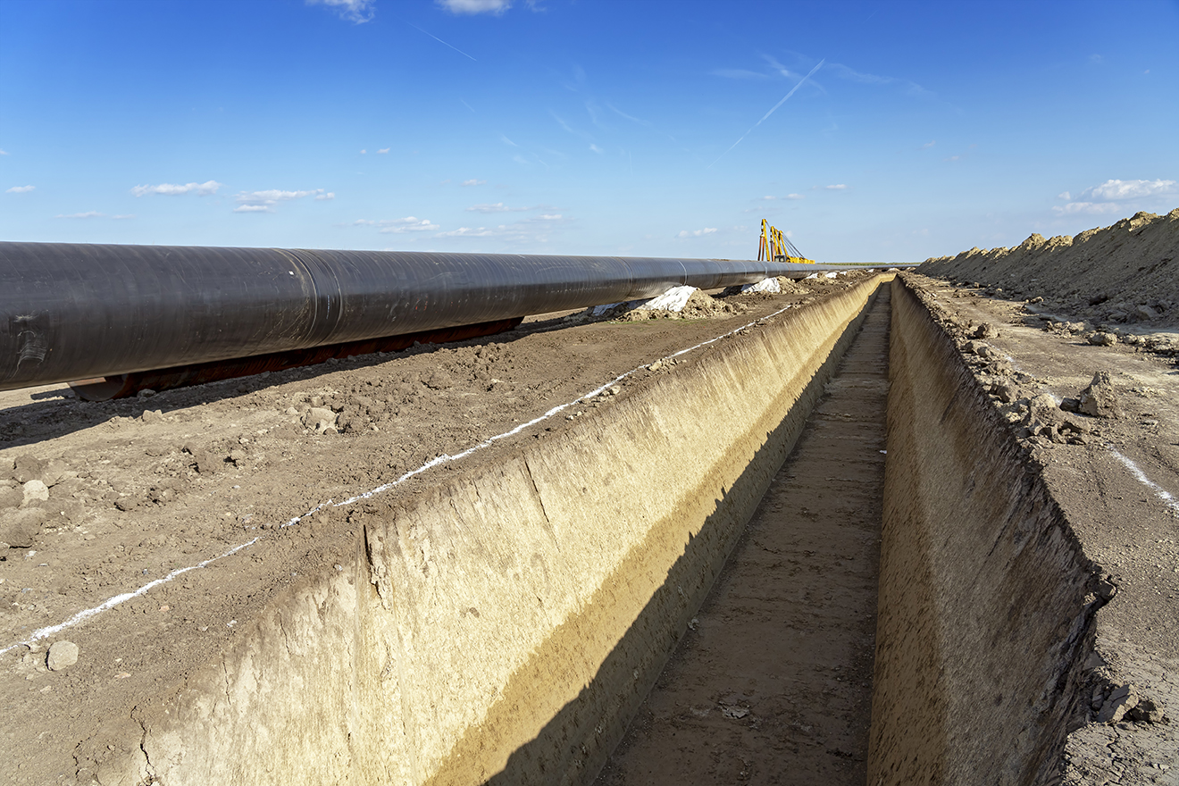 Natural Gas Pipeline Construction
